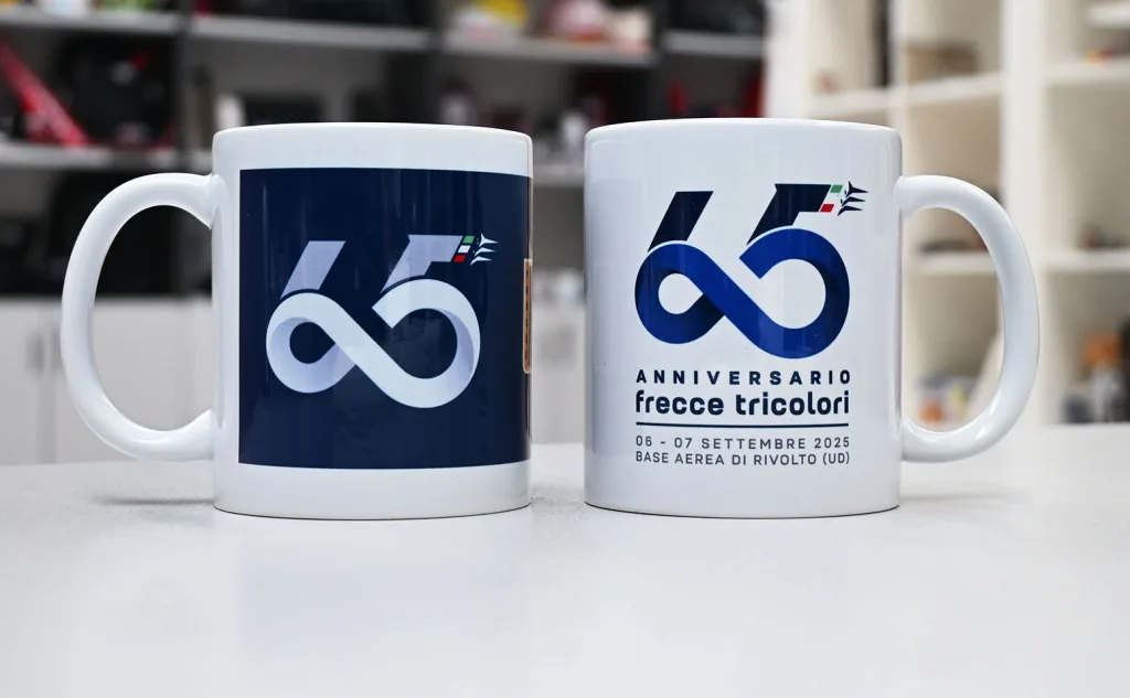 tazze frecce tricolori rivolto gadget ufficiali